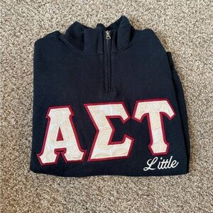 Alpha Sigma Tau Stitched Letters